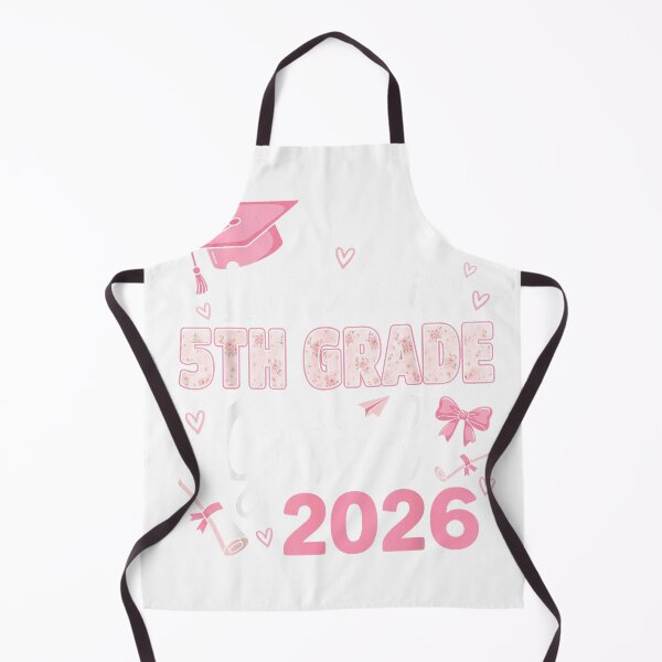 Item preview, Little Miss 5th Grade Graduation 2026 Coquette Graduation T-Shirt designed and sold by JJLetterDesigns.