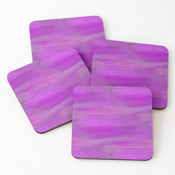 Item preview, Bright Painterly Abstract Landscape in Pink designed and sold by Artistestella.