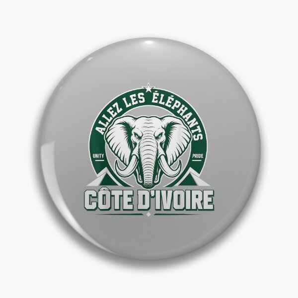 Item preview, Ivory Coast Pride Cote D'Ivoire Heritage Elephant Flag_2 designed and sold by ArleneRowe.
