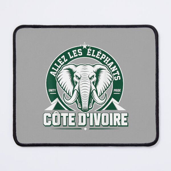 Item preview, Ivory Coast Pride Cote D'Ivoire Heritage Elephant Flag_2 designed and sold by ArleneRowe.
