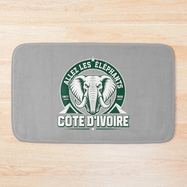 Item preview, Ivory Coast Pride Cote D'Ivoire Heritage Elephant Flag_2 designed and sold by ArleneRowe.