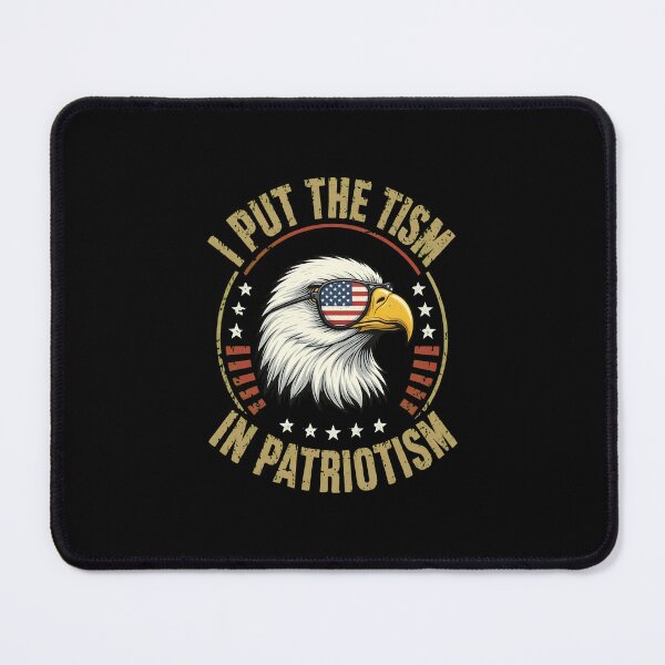 Item preview, I Put The Tism in Patriotism American Autism Pride Awareness designed and sold by gre-good-sweet.