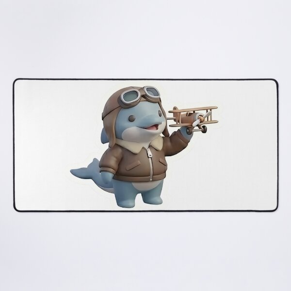 Item preview, dolphin plane pilot designed and sold by ricardshop.