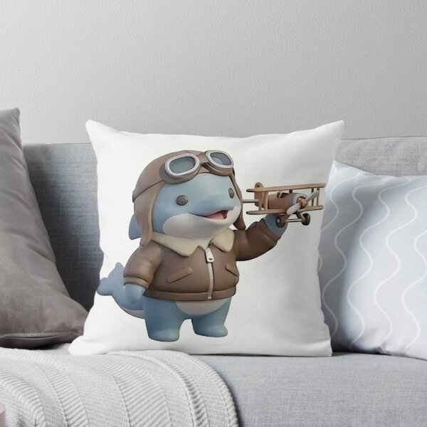 Item preview, dolphin plane pilot designed and sold by ricardshop.