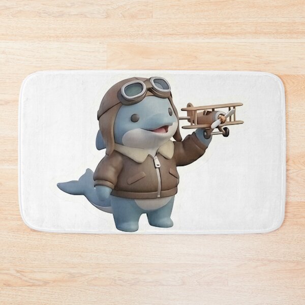 Item preview, dolphin plane pilot designed and sold by ricardshop.