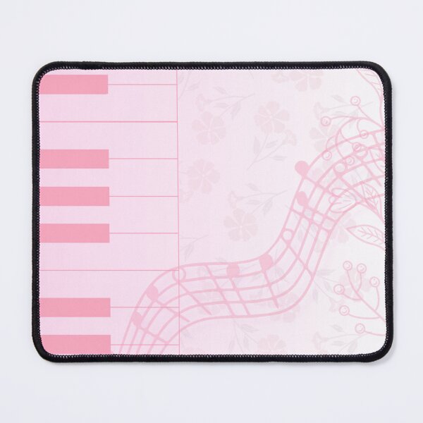Item preview, pink piano vintage style pattern designed and sold by meuliasshop.