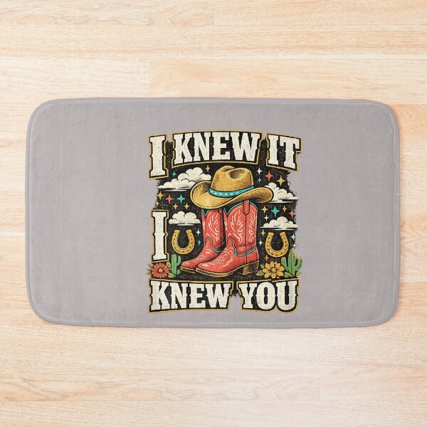 Item preview, I Knew It I Knew You Funny Western Cowgirl Boots Vintage designed and sold by mjohnson9.