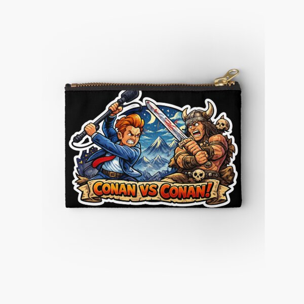 Item preview, Late Night Host vs Barbarian Warrior – Funny Fantasy Battle Design designed and sold by extrisiceye.