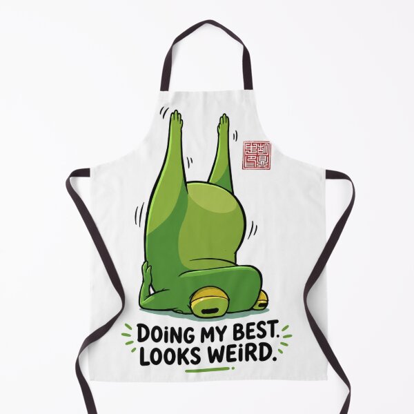 Item preview, Doing My Best Looks Weird Funny Frog designed and sold by Digistore1221.