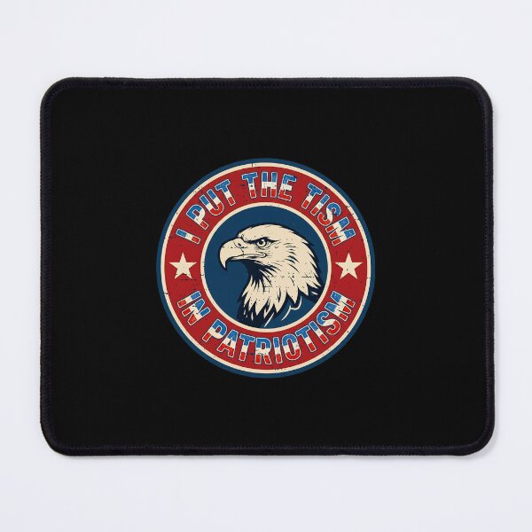 Item preview, I Put The Tism in Patriotism Funny Eagle USA Flag 4th July designed and sold by gre-good-sweet.