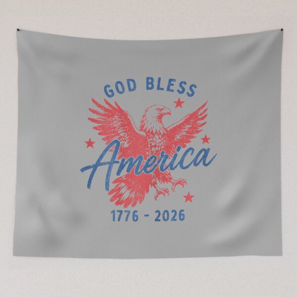 Item preview, God Bless America USA Eagle 250th Anniversary 4th of July designed and sold by ArleneRowe.