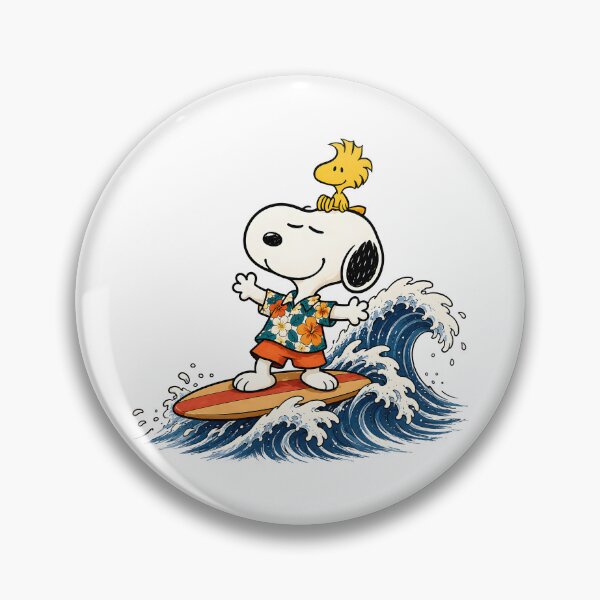 Artikelvorschau, Snoopy surft entworfen und verkauft von Har-vee.