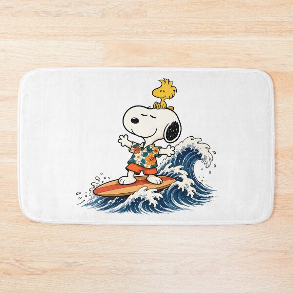 Aperçu de l'œuvre Snoopy fait du surf créée et vendue par Har-vee.
