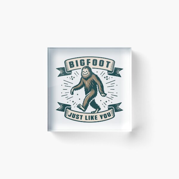 Item preview, Bigfoot Just Like You - Funny Cryptid Humor designed and sold by Scaryzz.