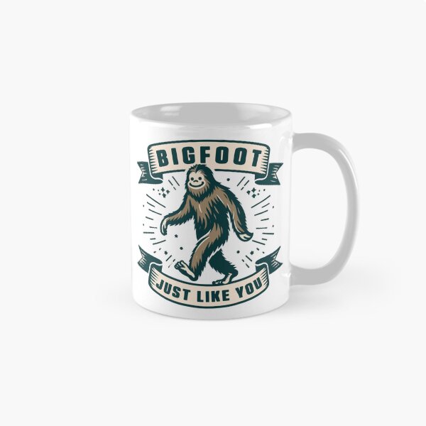 Item preview, Bigfoot Just Like You - Funny Cryptid Humor designed and sold by Scaryzz.