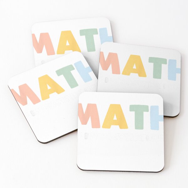 Item preview, Math The Only Subject That Counts - Funny Math Teacher T-Shirt designed and sold by Ascendly.