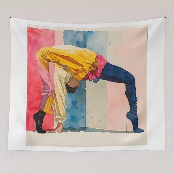 Item preview, Colourful Fashion Bent Out of Shape  designed and sold by UrbanTempleArt.
