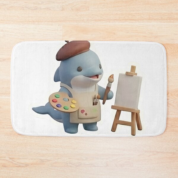 Item preview, dolphin painting designed and sold by ricardshop.