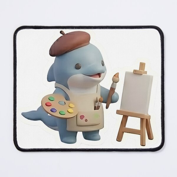 Item preview, dolphin painting designed and sold by ricardshop.