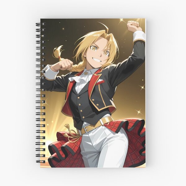 Item preview, Edward Elric Fullmetal Alchemist Red Plaid Power Pose designed and sold by GABRIELMURPHY.