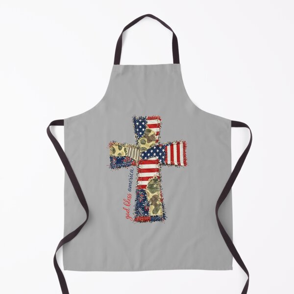 Item preview, God Bless America Patriotic Cross Faith Design designed and sold by FrankIsabel.