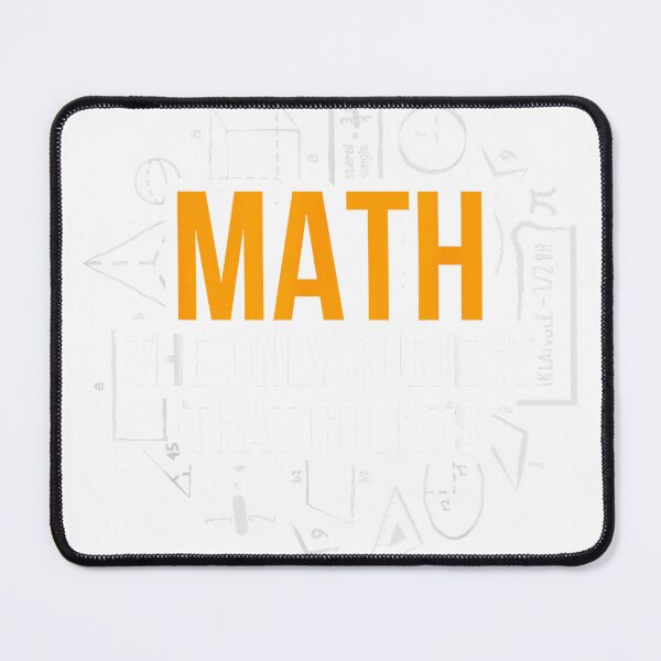 Item preview, Math The Only Subject That Counts Math Teacher Science Math T-Shirt designed and sold by gidget-gadget.
