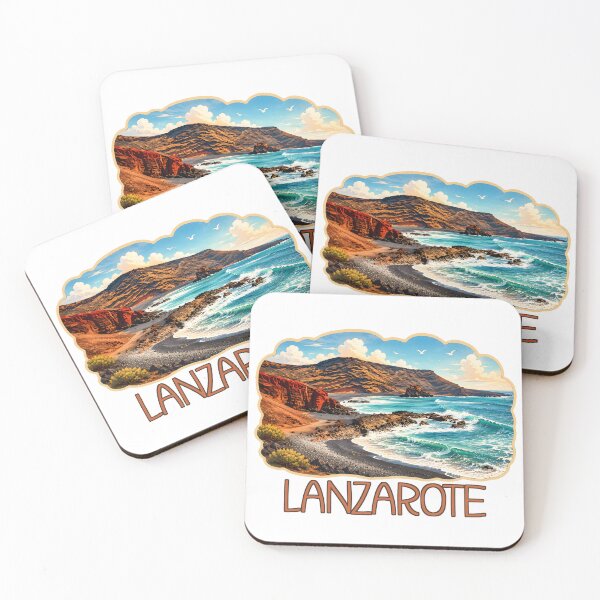 Item preview, Lanzarote coast designed and sold by blankshirt.