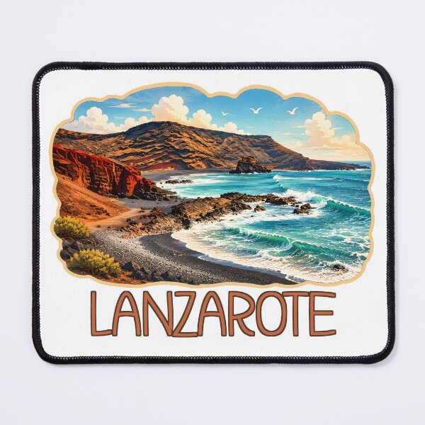 Item preview, Lanzarote coast designed and sold by blankshirt.