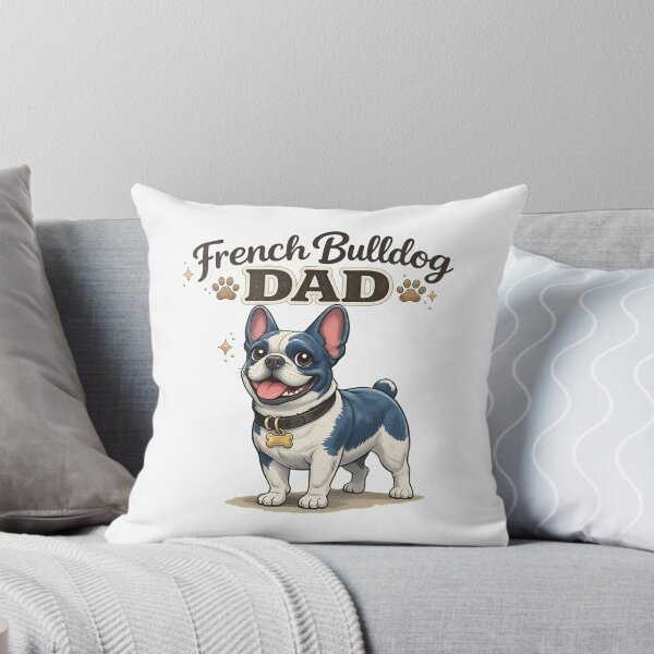 Item preview, French Bulldog Dad – Proud Frenchie Dog Dad Design designed and sold by StranHabesre51.
