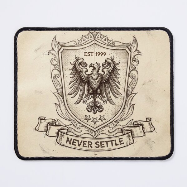 Item preview, Never settle designed and sold by Grandtshirt | Creative Print Designs.