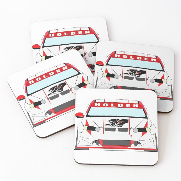 Item preview, Holden V8 Race Car - Lion on the front red and white designed and sold by Naked Drop.