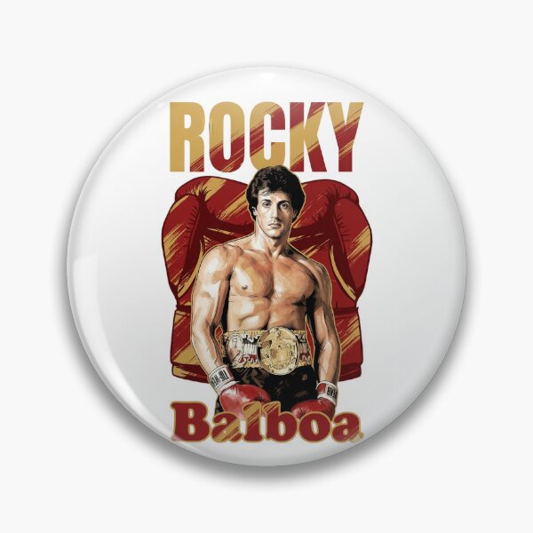 Item preview, Retro Rocky Balboa - Classic Boxing Cinema designed and sold by Thogan0416.