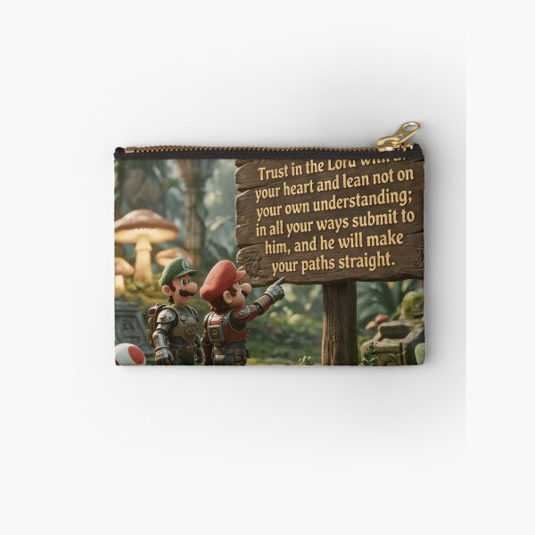 Item preview, Super Mario Proverbs 3:5-6 designed and sold by LeagueHeavenGG.