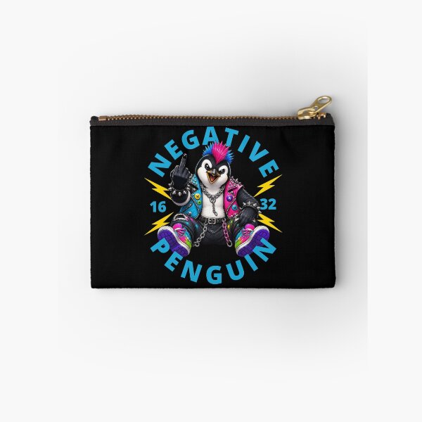 Item preview, Negative Penguin Giving The Finger designed and sold by pUNKnown.