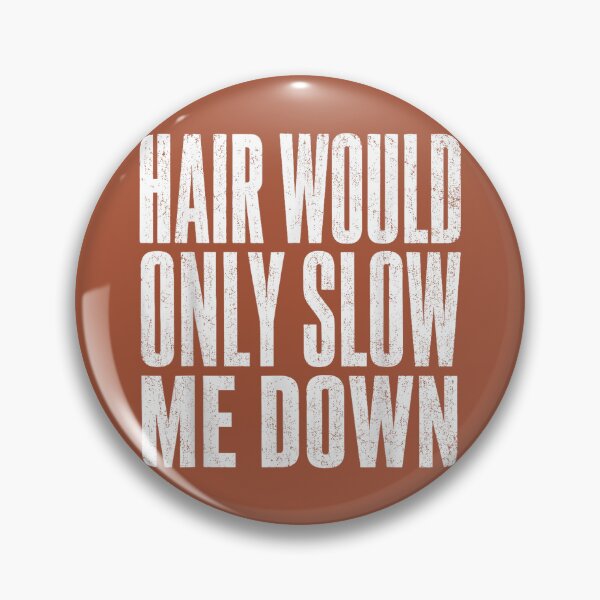 Item preview, Hair Would Only Slow Me Down Funny Bald Humor men designed and sold by whimsymadhu.