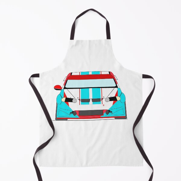 Item preview, Holden V8 Race Car - Front aquarius, white and red designed and sold by Naked Drop.