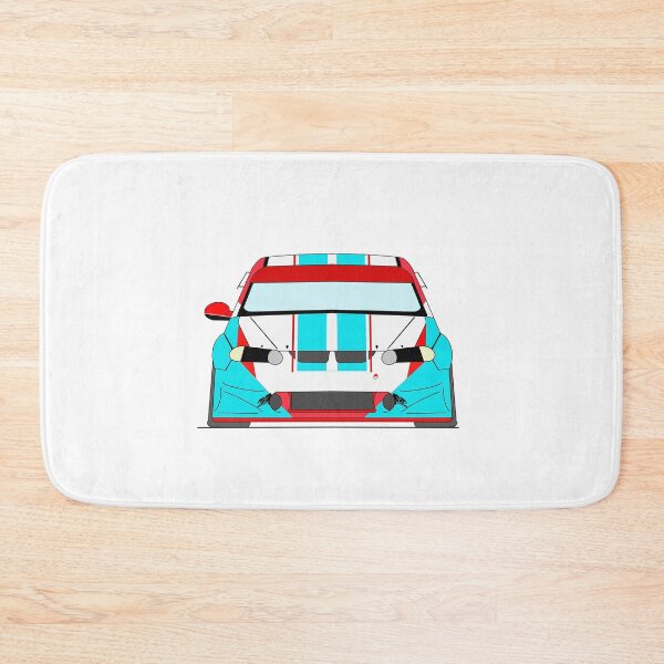 Item preview, Holden V8 Race Car - Front aquarius, white and red designed and sold by Naked Drop.