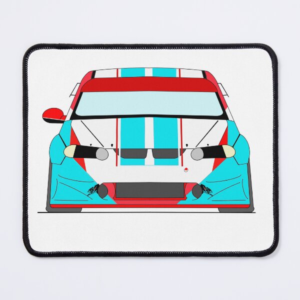 Item preview, Holden V8 Race Car - Front aquarius, white and red designed and sold by Naked Drop.