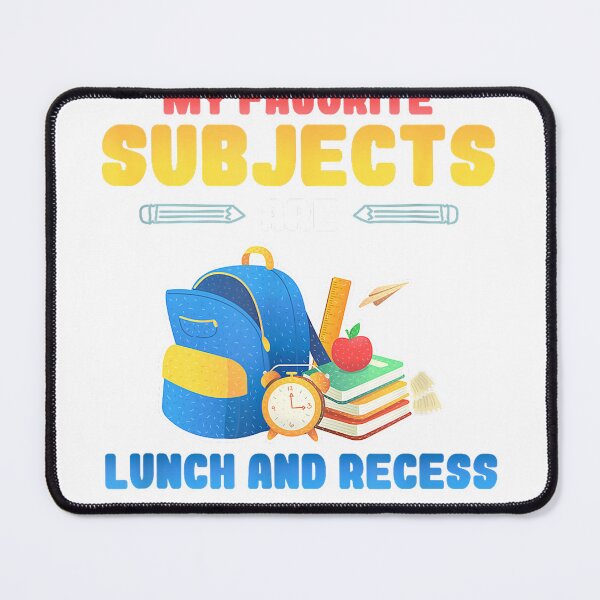 Item preview, My Favorite Subjects Are Lunch And Recess School T-Shirt designed and sold by Badriiiii.