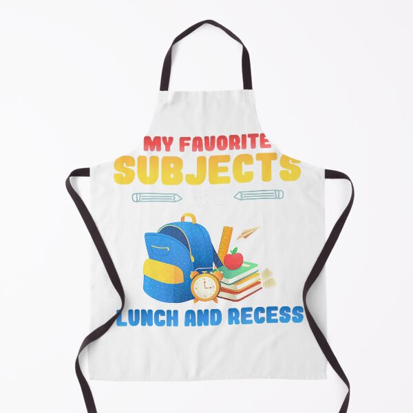 Artikelvorschau, Mein Lieblingsfach ist Mittagessen und Pause – Schul-T-Shirt entworfen und verkauft von Badriiiii.