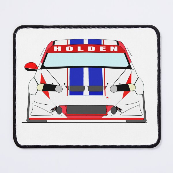 Item preview, Holden V8 Race Car - Front blue, white and red designed and sold by Naked Drop.