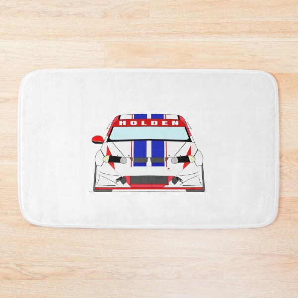 Item preview, Holden V8 Race Car - Front blue, white and red designed and sold by Naked Drop.