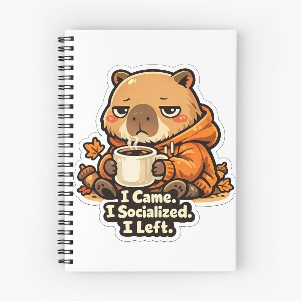 Item preview, Came. I Socialized. I Left. Wombat Shirt | Funny Introvert Wombat Coffee Lover Gift designed and sold by MrDev.