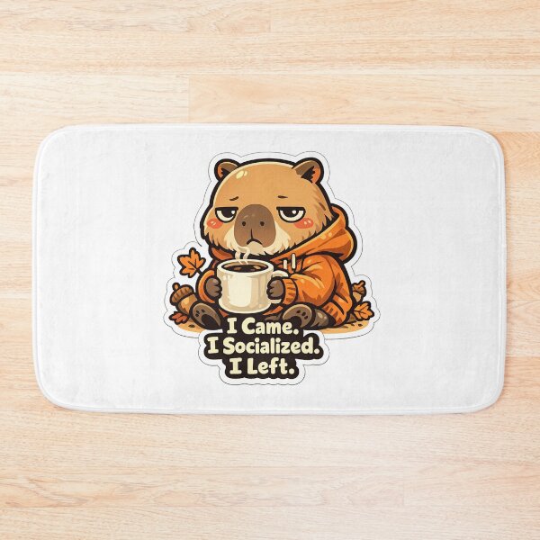 Item preview, Came. I Socialized. I Left. Wombat Shirt | Funny Introvert Wombat Coffee Lover Gift designed and sold by MrDev.