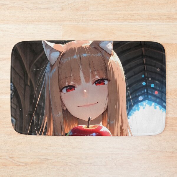 Artikelvorschau, Holo Spice and Wolf Apple Smile Sunlit Portrait entworfen und verkauft von B5fivemerch.