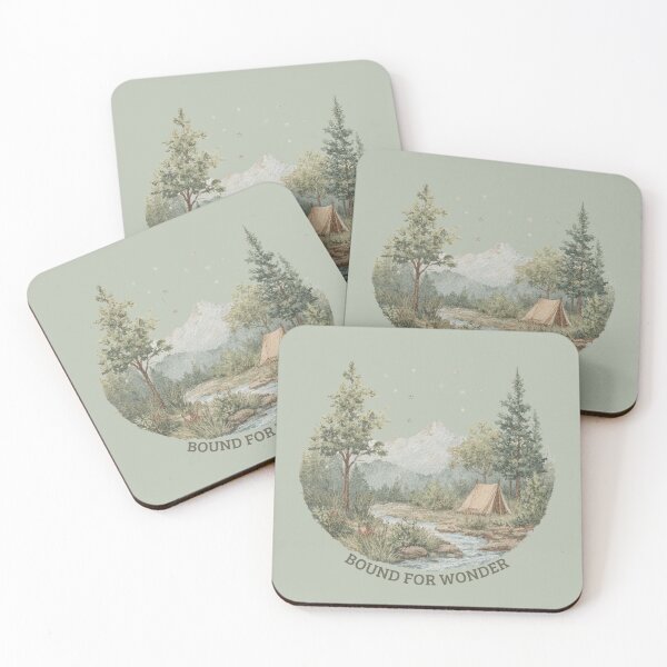 Item preview, Bound for Wonder | Vintage Outdoor Adventure Illustration designed and sold by Bound for Wonder.