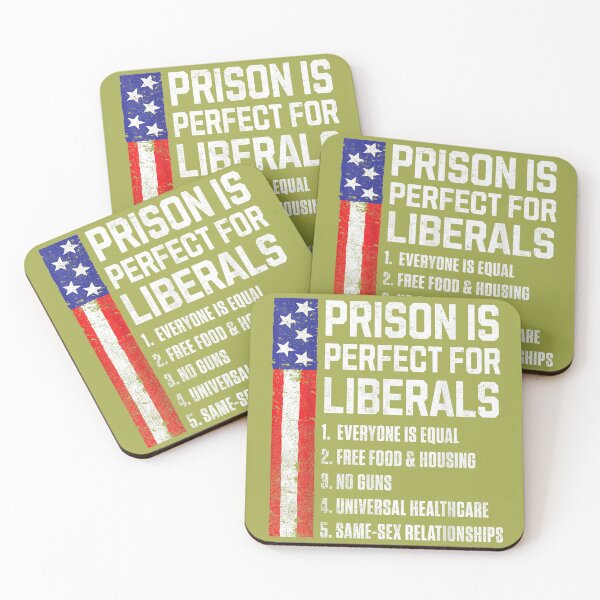 Item preview, Prison is Perfect for Liberals men designed and sold by melodycook.