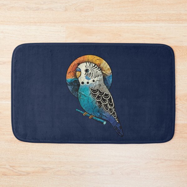 Item preview, Wild Blue Budgerigar designed and sold by Karin Taylor.