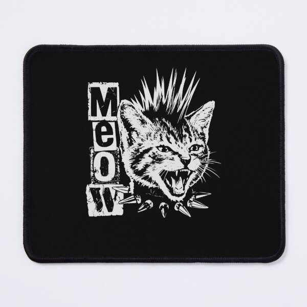 Item preview, Punk Cat Meow Funny Cat Lover designed and sold by suhairee-studio.