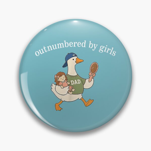 Item preview, Outnumbered By Girls Goose Dad Father's Day designed and sold by meilcannb.
